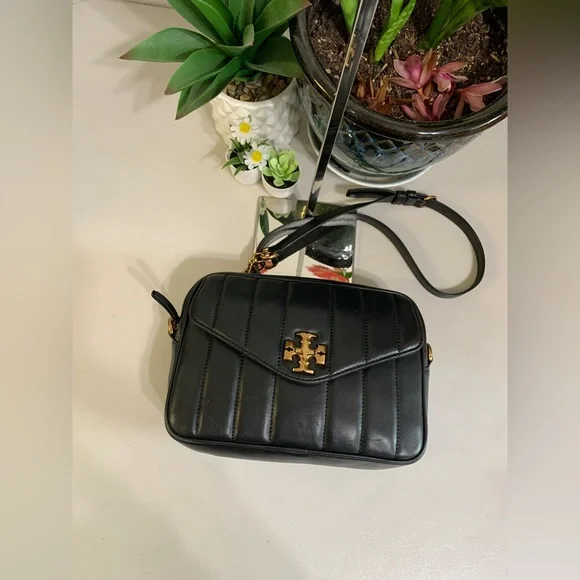 👜💕 TORY BURCH Crossbody Black Leather Bag - Picture 8 of 14